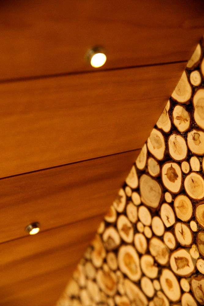 Kadakapaneelid saunainterjööri