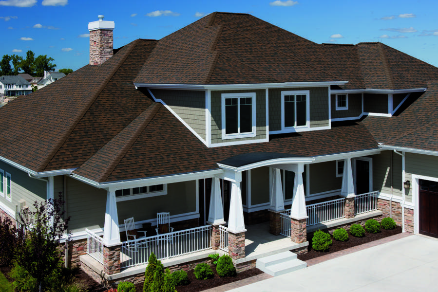 Bituumensindel katus - Brownwood