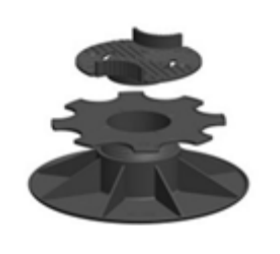 Solidor reguleeritav terrassijalg PV5 9+CP+