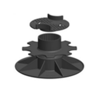 Solidor reguleeritav terrassijalg PV9/13+CP+ / tk