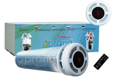 Efektiivne PRANA-150 soojustagastiga ventilatsiooniseade