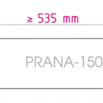 Efektiivne PRANA-150 soojustagastiga ventilatsiooniseade