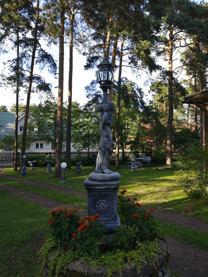 Suur kivist aialamp E27