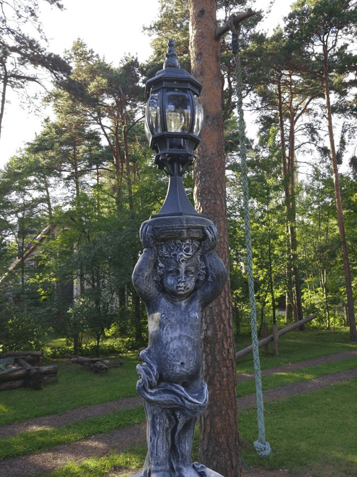 Suur kivist aialamp E27