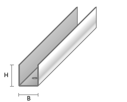 Otsaprofiil UD 28 3m