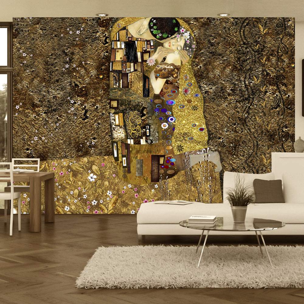 Fototapeet – Klimt inspiration: Golden Kiss