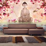 Fototapeet – Buddha and magnolia
