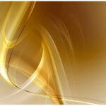 Beautiful gold fractal background