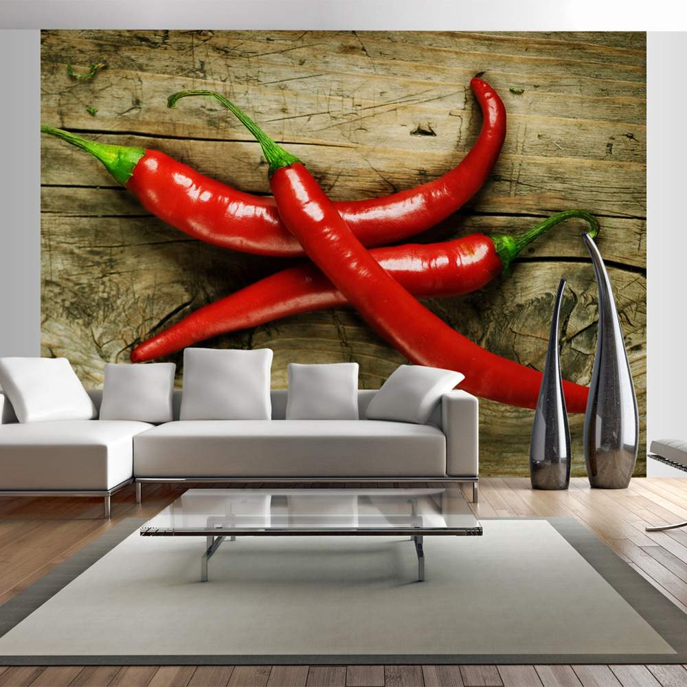 Fototapeet – Spicy chili peppers
