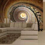 Fototapeet – Decorative spiral stairs