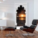 Uksetapeet – Photo wallpaper – Gothic arch and sunset I