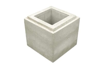 Kuivbetoonist aiaposti moodul "sile kuubik" mõõdud:250x250mm H235mm