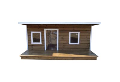 Soojustatud terrassiga koerakuut Charly