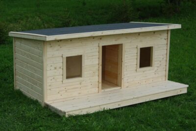 Soojustatud terrassiga koerakuut Charly 2