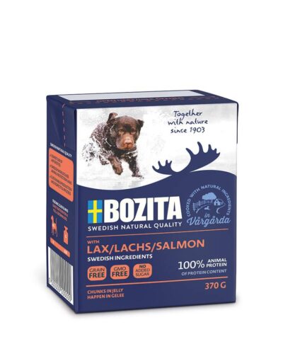 Bozita konserv koertele Reindeer Chunks In Jelly 6 x 370g - põhjapõdra lihatükid tarrendis