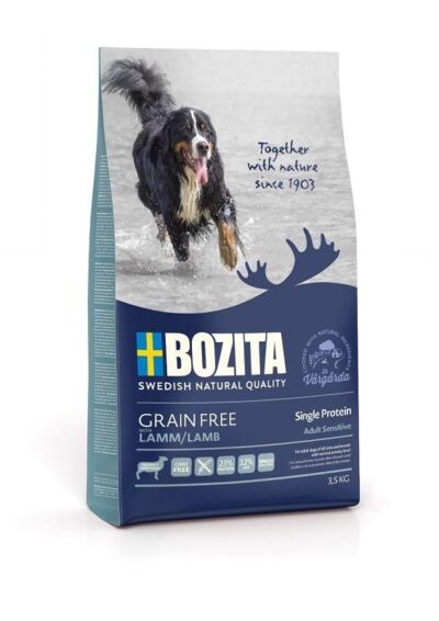 Bozita Grain Free Adult Sensitive Singel Protein Lamb - teraviljavaba kuivtoit lambalihaga