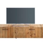 Tv-laud taaskasutatud puidust