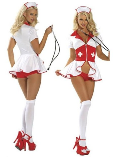 Seksikas med.õe kostüüm (laos)