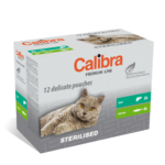 Calibra Multipack Sterlized Cat 12 x 100g