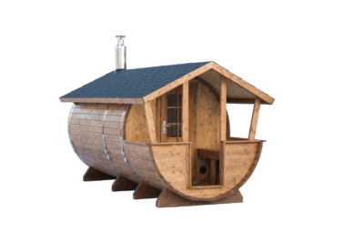 Tünnisaun 4m viilkatusega