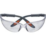Safety glasses policarbonate white lens nylon regulation frame