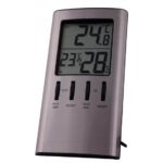 Digital indoor/outdoor thermometer-hygrometer