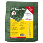 Tarpaulin 2x3m 70g/m² green