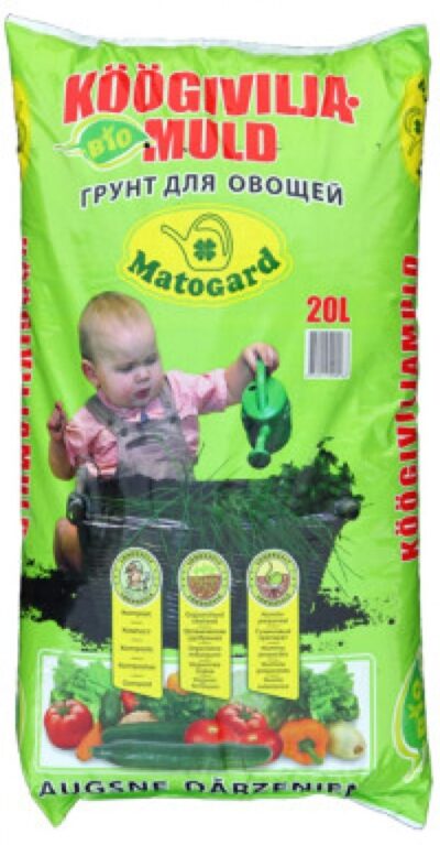 Matogard Bio Köögiviljamuld 20 l