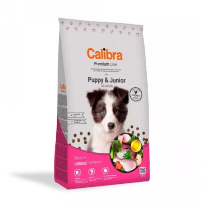 Calibra dog Premium Line Puppy & Junior Chicken - Täissööt kiiresti kasvavatele kutsikatele