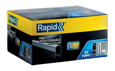 klambrid juhtmele 36/14 14mm 5000tk valge