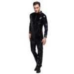 Plus-S-XXXL-Strong-Black-PVC-Leather-Latex-Bodysuit-Top-PU-Sexy-Zentai-Catsuit-Gay-Leotard