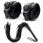 Sex-Toys-For-Adult-SM-Games-Slave-Bondage-Sex-Handcuffs-Adjustable-PU-Leather-Wrist-Ankle-Cuffs