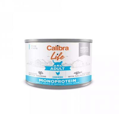 Calibra cat Life Monoprotein konserv täiskasvanud kassidele kanaga 200g