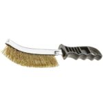 Wire brush 240mm with plastic handle