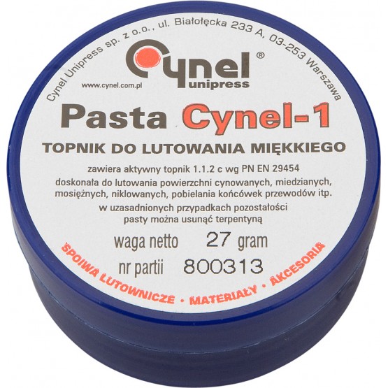 Cynel1 paste flux
