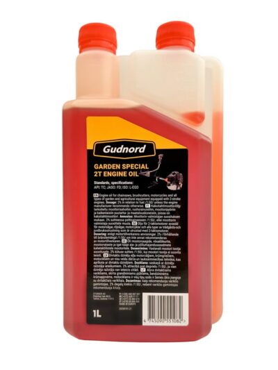 Seguõli 2-taktilisele mootorile Garden Special 2T doseeritav pudel 1L