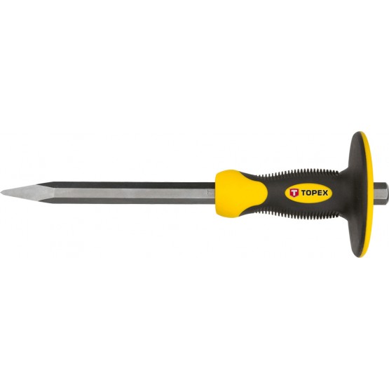 Point chisel with protector
