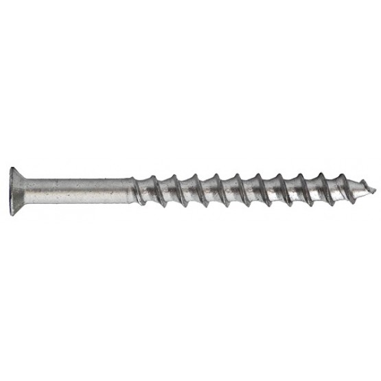 Light concrete screw countersunk head 8