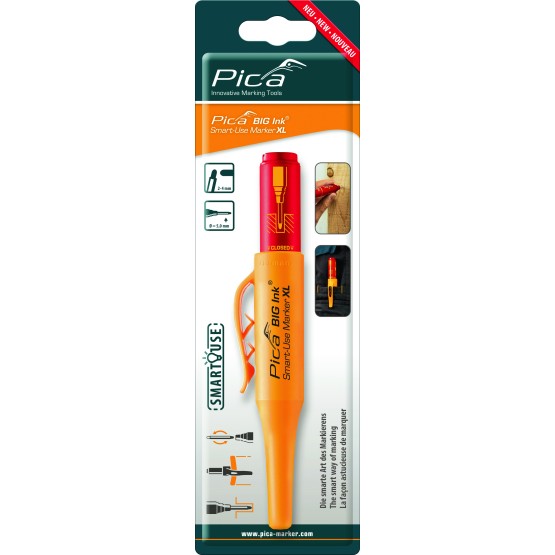 Pica BIG Ink Smart-Use Marker XL red