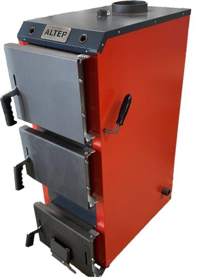 Tahkekütuse katel Altep APAT-REASON KT-3E, 15kW, põhjapõlemisega UKRAINAS TOODETUD!