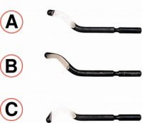 Vahetustera torufaasijale 205.2500 HSS E 100