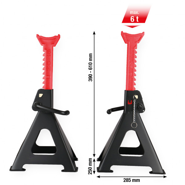 kiirseadistatav 6000 KG 2 pcs