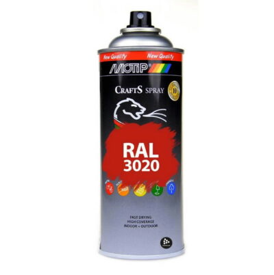 Spreivärv Crafts RAL 3020 liikluspunane läikiv 400ml