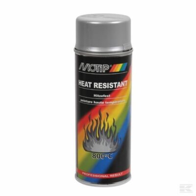 Kuumakindel värv Thermo Spray 800°C hõbe 400ml